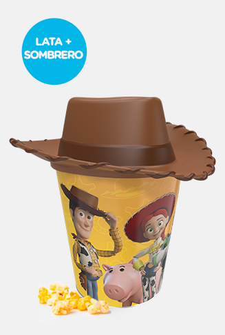 SOMBRERO+LATA TOY STORY