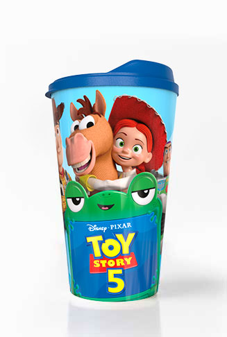 VASO TOY STORY 5 TAPA CAFE